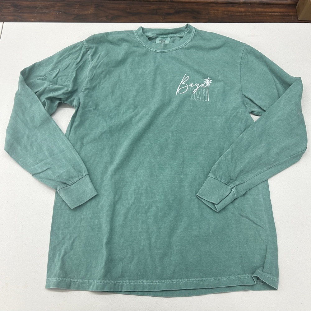 Baya Bar Green Long Sleeve Tee